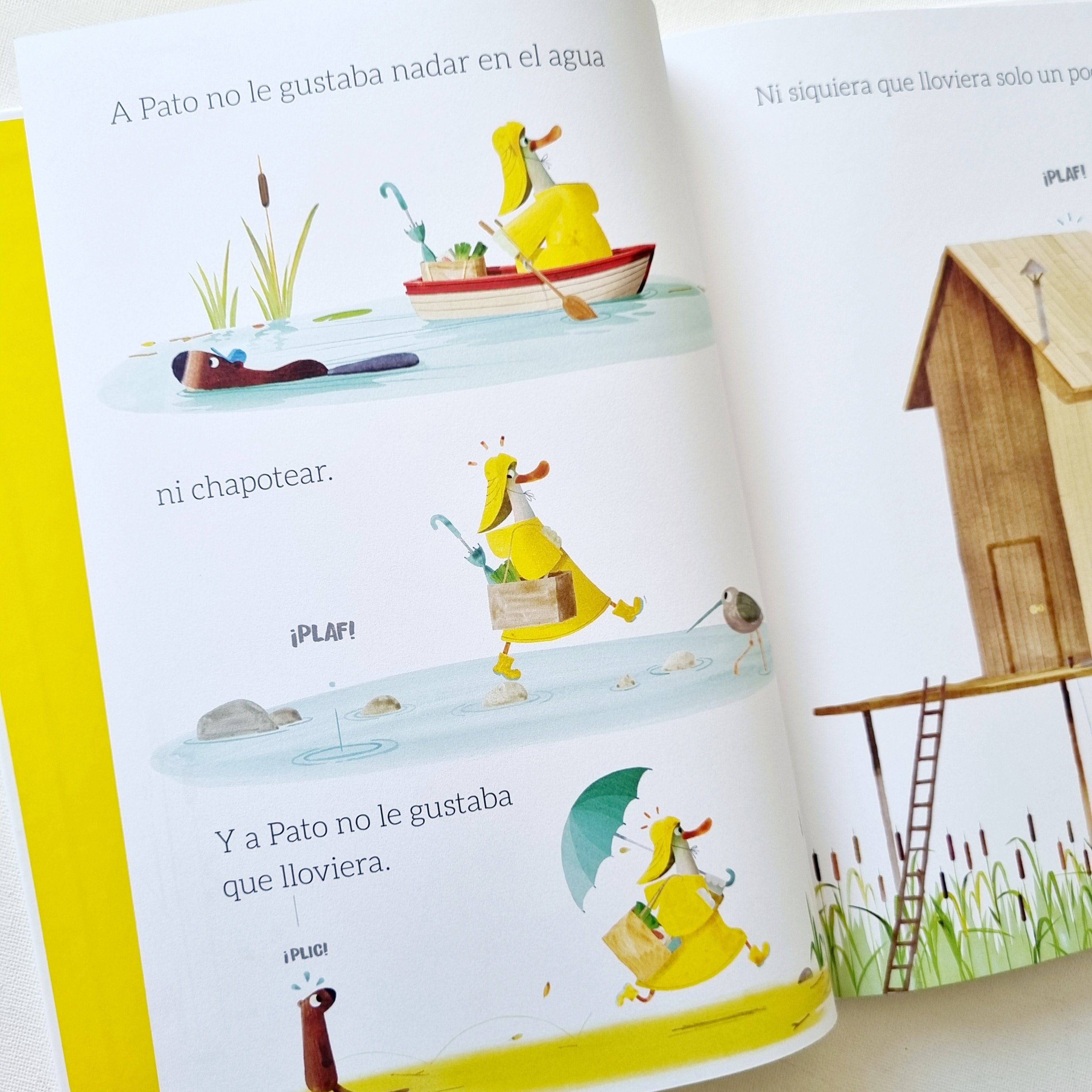 El pato al que no le gustaba el agua El pato al que no le gustaba el agua